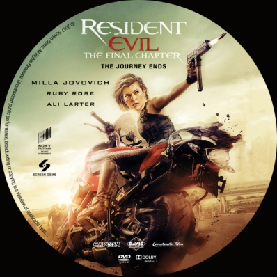 CoverCity - DVD Covers & Labels - Resident Evil: The Final Chapter