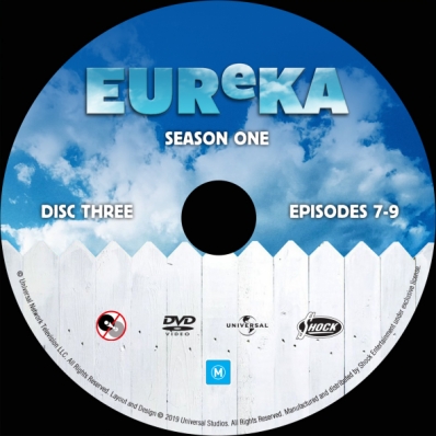 Eureka - Season 1; disc 3