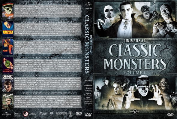 Universal Classic Monsters Collection - Volume 1