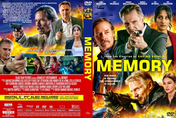 Memory (2022) DVD Cover by CoverAddict on DeviantArt