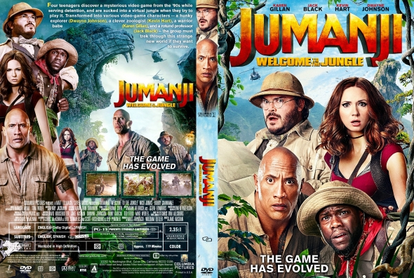 welcome to the jungle dvd cover