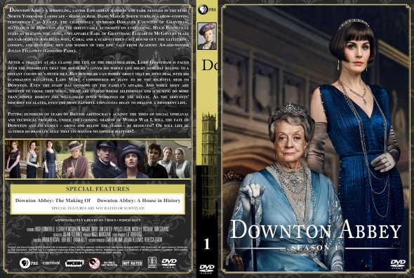 Downton Abbey - Season 1 (spanning spine)