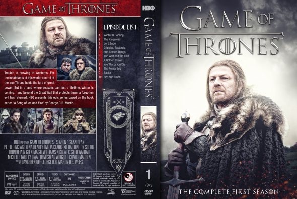 The Wertzone: GAME OF THRONES Season 1 DVD release details