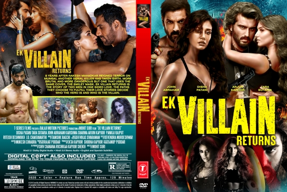 CoverCity DVD Covers Labels Ek Villain Returns