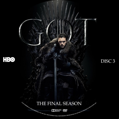 Game of Thrones - Season 8; disc 3