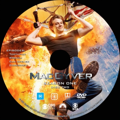 MacGyver - Season 1; disc 2