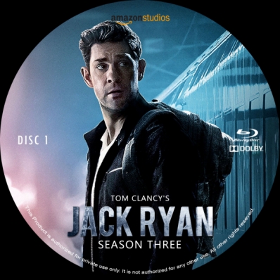 Tom Clancy's Jack Ryan - Season 3; disc 1