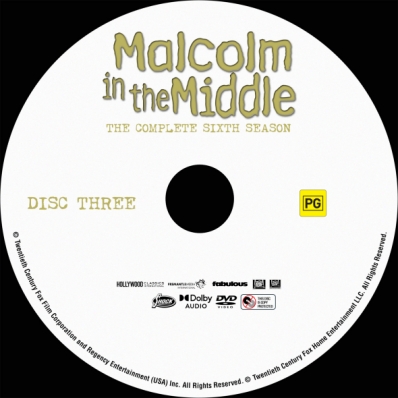 Malcolm In The Middle - Season 6; disc 3