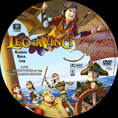 Covercity Dvd Covers Labels Leo Da Vinci Mission Mona Lisa