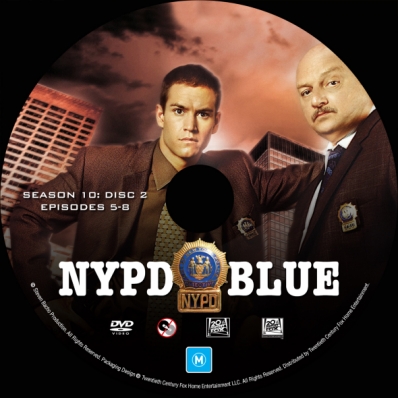 Covercity - Dvd Covers & Labels - Nypd Blue - Season 10; Disc 2