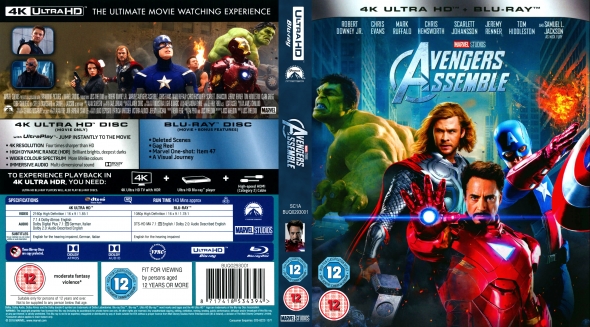 CoverCity - DVD Covers & Labels - Avengers Assemble 4K