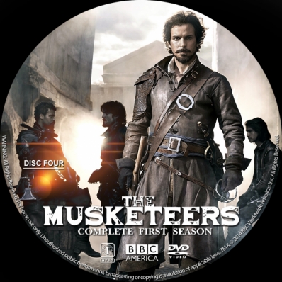 The Musketeers -  Season 1; disc 4