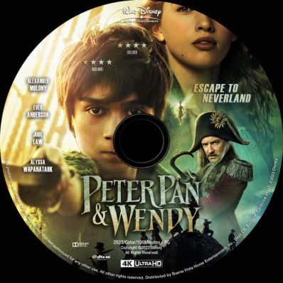 CoverCity - DVD Covers & Labels - Peter Pan & Wendy 4K