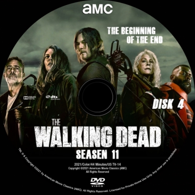 The Walking Dead - Season 11; disk 4