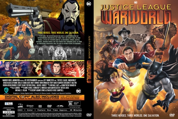 justice league war 2022 dvd cover