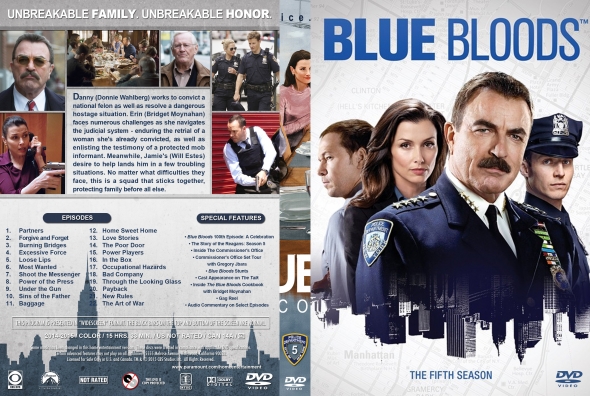 Blue Bloods - Season 5 (spanning spine)