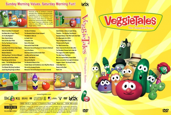 CoverCity - DVD Covers & Labels - VeggieTales: The Complete Series