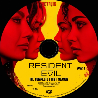 Resident Evil - Season 1; disk 4