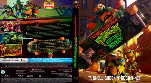 CoverCity - DVD Covers & Labels - Teenage Mutant Ninja Turtles: Mutant  Mayhem