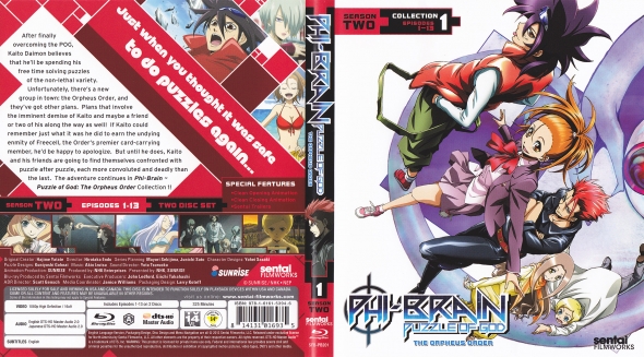 Phi Brain: Puzzle of God - Season 1