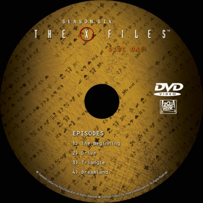 The X-Files - Season 6; disc 1