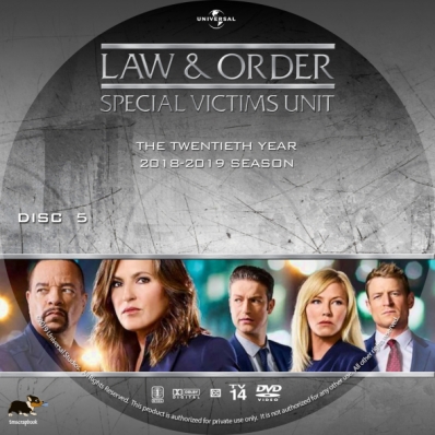 Law & Order: Special Victims Unit - Season 20, disc 5