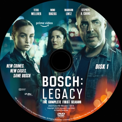 Bosch: Legacy - Season 1; disk 1