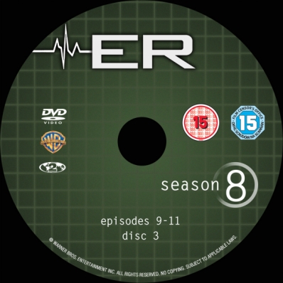 ER - Season 8; disc 3