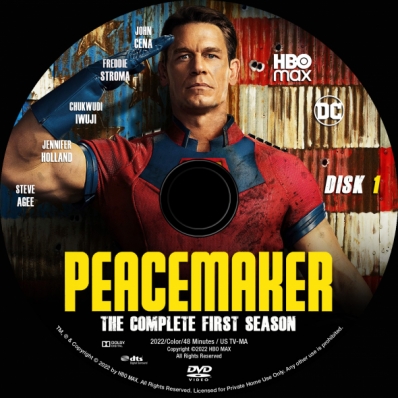 Peacemaker - Season 1; disc 1