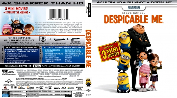 CoverCity - DVD Covers & Labels - Despicable Me 4K