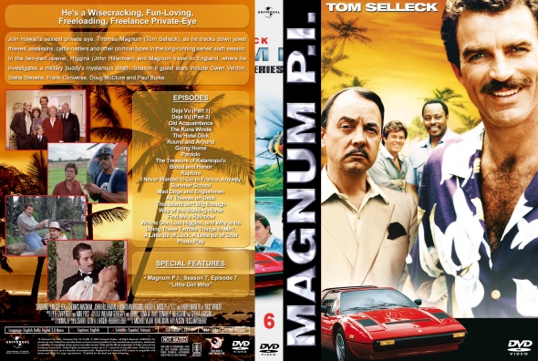 Magnum P.I. - Season 6 (spanning spine)