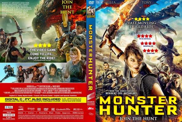 Covercity Dvd Covers Labels Monster Hunter