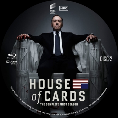 House of Cards - Season 1; disc 2