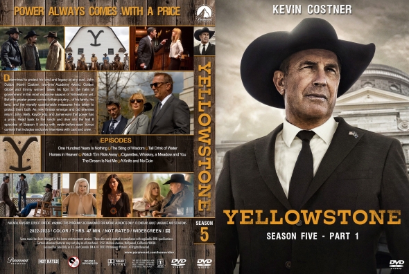 CoverCity - DVD Covers & Labels - Yellowstone - Season 5, Part 1