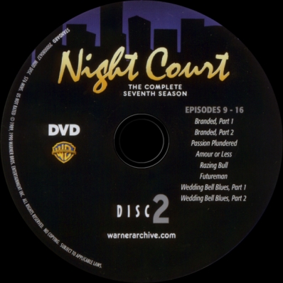 Night Court - Season 7; disc 2