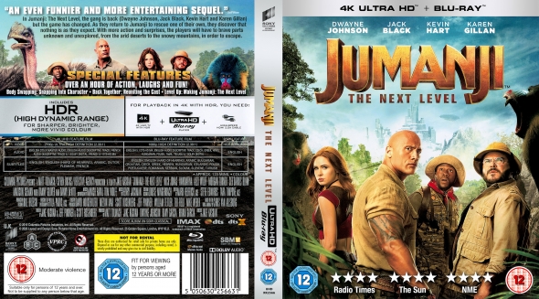 Jumanji: The Next Level 4K